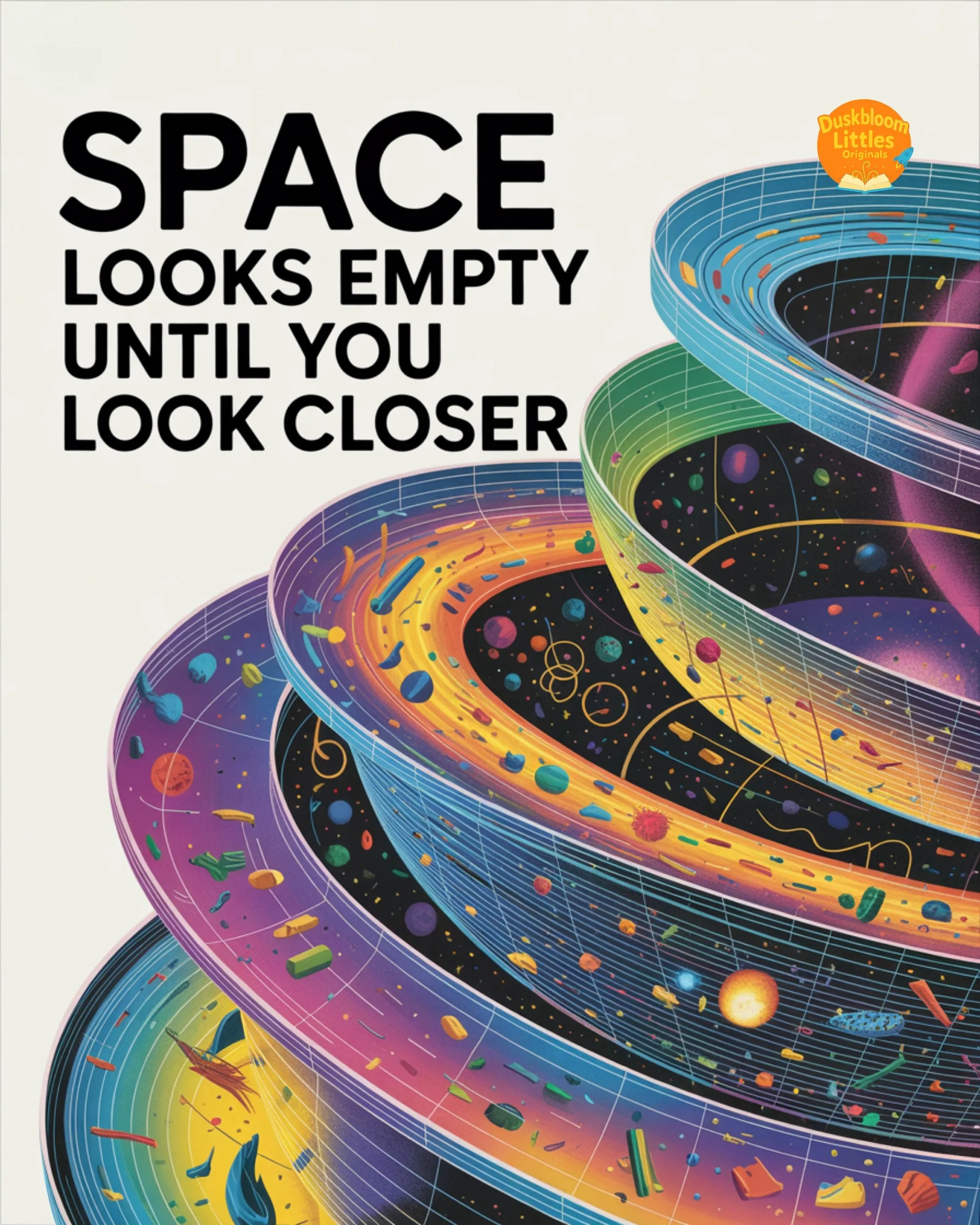 Space Looks Empty Until You Look Closer